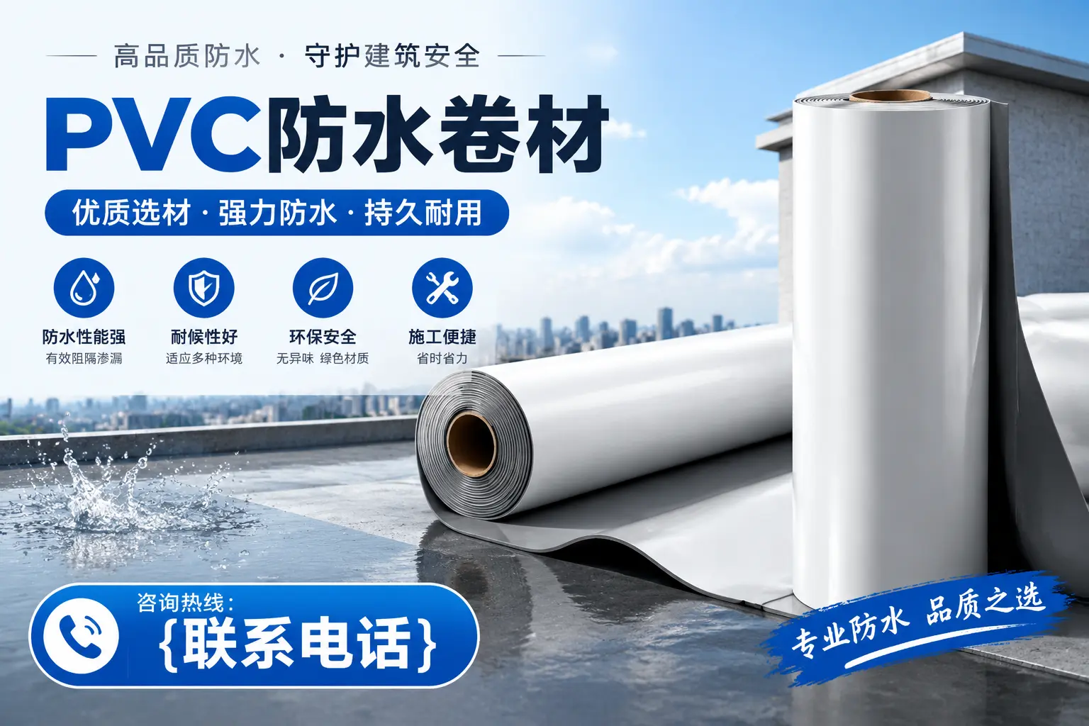 PVC防水卷材的选购技巧与注意事项,助您在沈阳找到合适产品